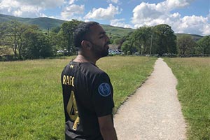 Adil raising funds for learning disability charity