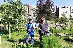 Jane and Adrian with learning disabilities