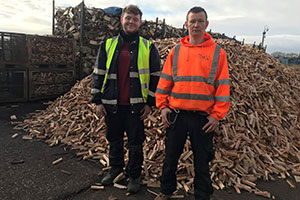 Joe & James from local mental health charity