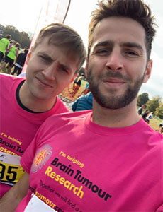 Tobi and Oscar are training for a marathon in memory of mum