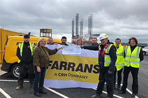 Stuart McEwan braved the shave for mental health charity