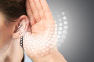 hand to ear listening after recovering from hearing loss