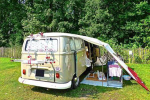 Motorhome with raiser