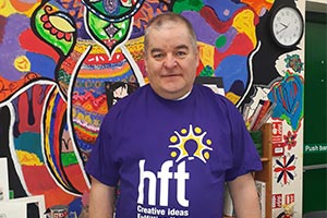 support worker Kevin Hope