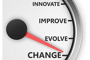 adapted vehicles - a speedo dial pointing to change