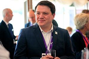 Member of learning disability charity - HFT - giving advice to Lloyds Bank