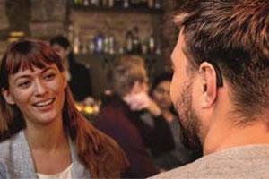 Man wearing ReSound hearing solutions