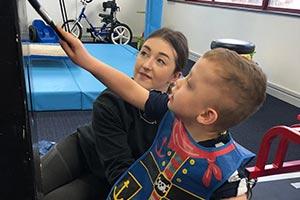 child with spinal cord injury